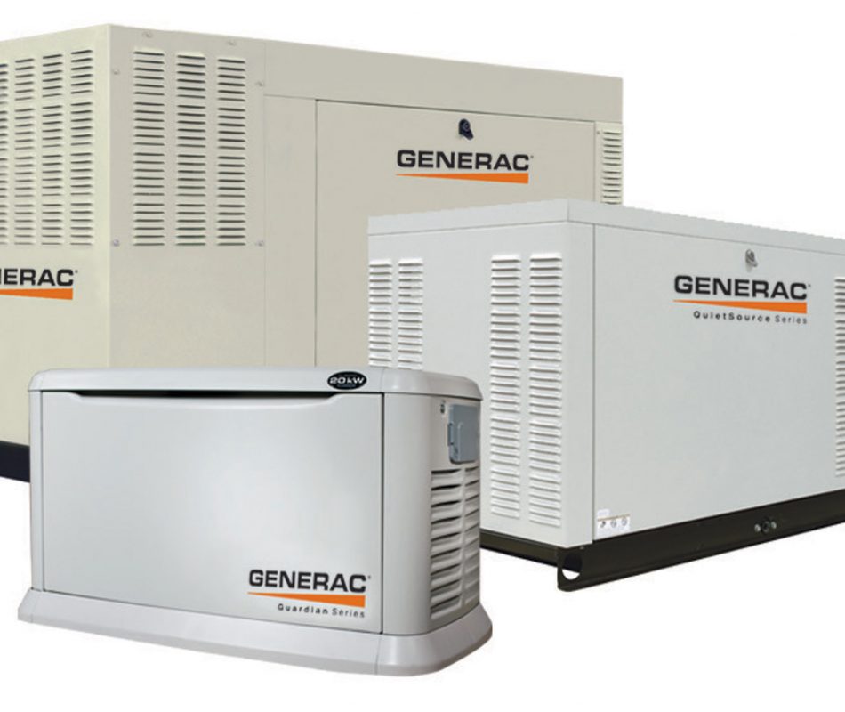 commercial generator installation